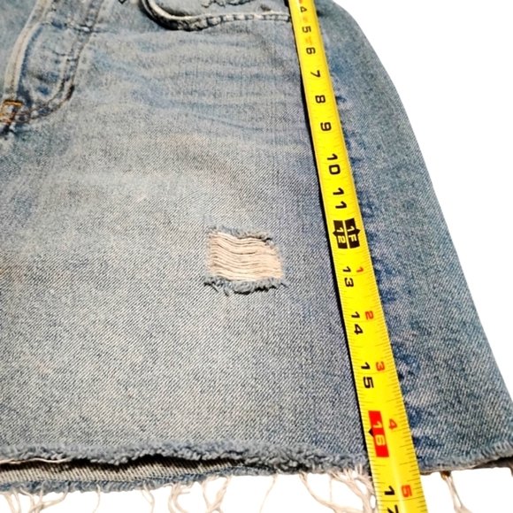 Divided | Distressed Denim Skirt | Size 6 - Picture 8 of 9